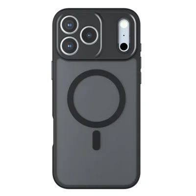 iPhone 17 Pro Max hoes compatibel met MagSafe TPU+PC matte telefoonhoes