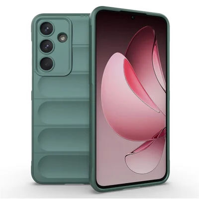 Samsung Galaxy S25 FE hoesje tegen vallen zacht TPU robuust telefoonscherm - Groen