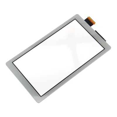 For Nintendo Switch Lite Grade C Digitizer Touch Screen Glass Replacement Part (Without Logo) - White