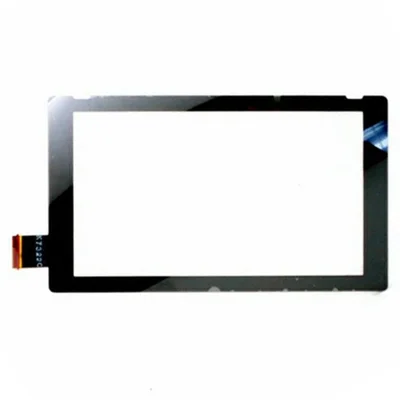 For Nintendo Switch Grade C Digitizer Touch Screen Glass Replacement Part (Without Logo) - Black