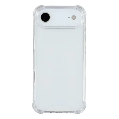 For iPhone Air Phone Case TPU + Acrylic 1.5mm Shockproof Clear Back Cover