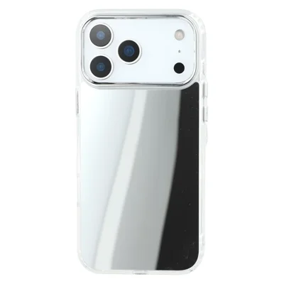 For iPhone 18 Pro / 17 Pro Case Electroplating Mirror Design Shockproof TPU + Acrylic Phone Cover