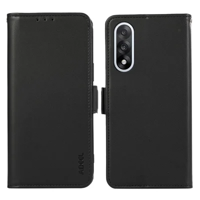 ABEEL For OnePlus Nord 5 5G / Ace 5 Ultra 5G Case Leather Phone Cover with RFID Blocking Wallet - Black