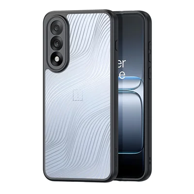 للهاتف OnePlus Ace 5 Ultra 5G / OnePlus Nord 5 5G، غطاء DUX DUCIS سلسلة Aimo، غطاء هاتف مقاوم للسقوط من مادة TPU+PC بلون غير لامع (معتمد من REACH) - أسود