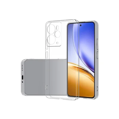 For Realme 14T 5G Back Cover Ultra Thin Flexible TPU Clear Phone Case