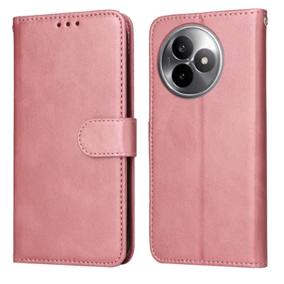 For Xiaomi Redmi K80 Ultra 5G Case Wallet PU Leather Folio Flip Phone Cover - Pink