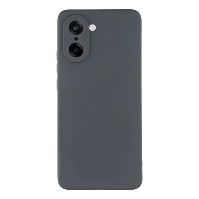 For OnePlus Nord CE5 5G / Ace 5 Racing 5G Case Precise Cutouts Straight Edge TPU Shockproof Phone Cover - Black
