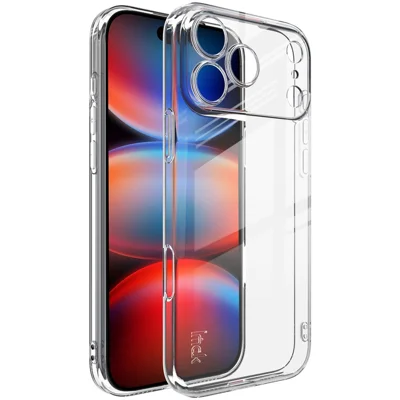 IMAK Seria UX-5 dla iPhone 17 Pro Max Etui przeciwudarowe przezroczyste cienkie pokrycie tylnie z TPU