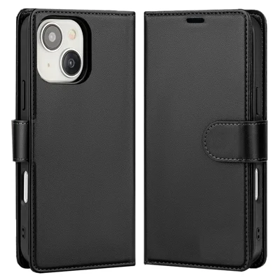 Bulk Purchasing For iPhone 14 Plus Wallet Case Compatible with MagSafe Detachable Leather Flip Phone Cover   - Black