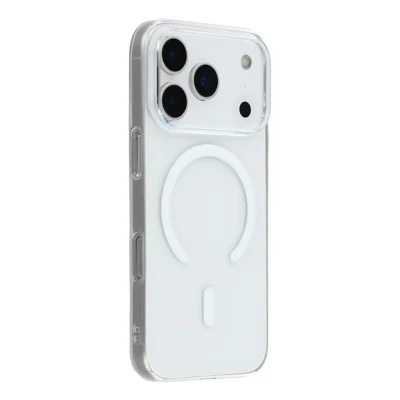 X-LEVEL For iPhone 17 Pro Max Case Compatible with MagSafe Clear Back Slim Hard PC Phone Cover - Transparent