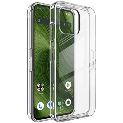 IMAK UX-10 Serie voor Fairphone (Gen. 6) Transparante Hoes van Zachte TPU Mobiele Achterkant