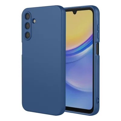 Voor Samsung Galaxy S25 FE hoesje zacht TPU stootvaste beschermmiddel telefoonhoes - Blauw