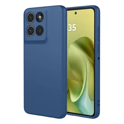 For Motorola Moto G86 5G Case Soft TPU Shockproof Protective Phone Cover - Blue