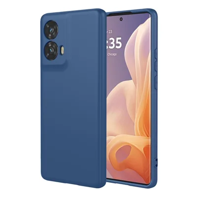 For Motorola Moto G85 5G / S50 Neo 5G Case Soft TPU Shockproof Protective Phone Cover - Blue