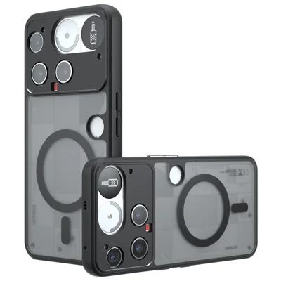 For Nothing Phone (3) 5G Case Compatibel met MagSafe TPU + PC Matte Skin Touch Telefoonhoes