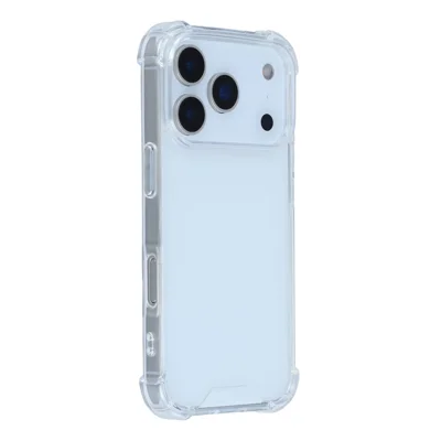 For iPhone 18 Pro Max / 17 Pro Max Case Reinforced Corners TPU Frame + Acrylic Back Phone Cover
