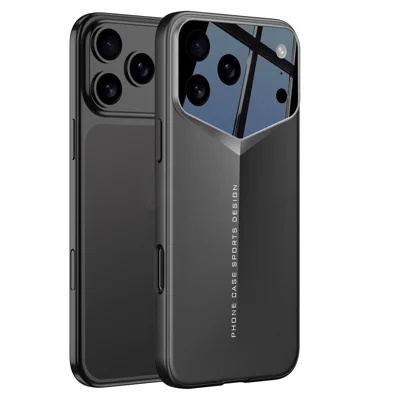 GKK til iPhone 17 Pro Max Case Slim Hard PC beskyttende telefondæksel - Sort