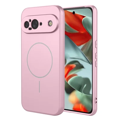 Bulk Purchasing For Google Pixel 9 Magnetic Case Soft TPU Phone Back Cover - Pink