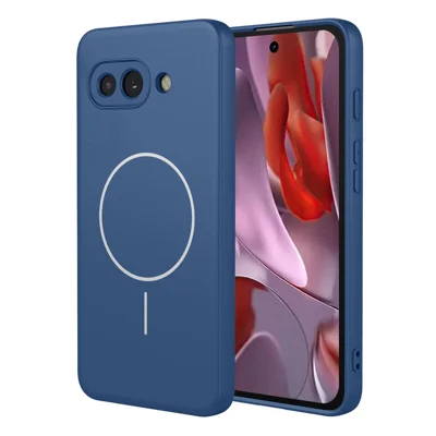 Bulk Purchasing For Google Pixel 9a Magnetic Case Soft TPU Phone Back Cover - Blue