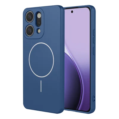 Bulk Purchasing For Oppo Reno14 Pro 5G (Global) Magnetic Case Soft TPU Phone Back Cover - Blue