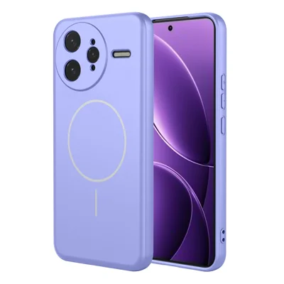 Bulk Purchasing For Xiaomi Redmi K80 Pro 5G  /  Poco F7 Ultra 5G Magnetic Case Soft TPU Phone Back Cover - Purple