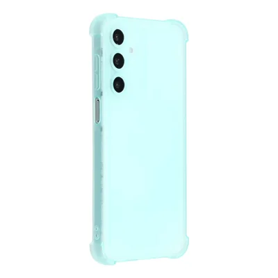 For Samsung Galaxy A16 4G / 5G Case Skin Touch Matte TPU Phone Back Cover Precise Cutouts - Transparent Green