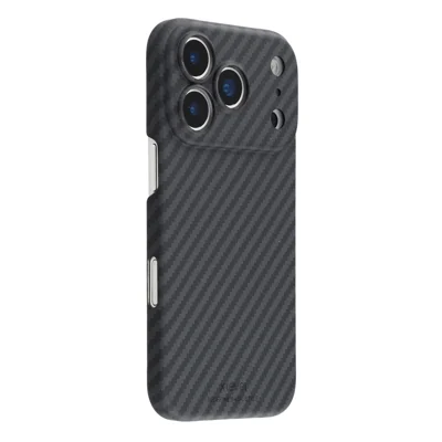 X-LEVEL For iPhone 17 Pro Magnetic Case Carbon Fiber Texture Ultra-Thin PC Hard Phone Cover