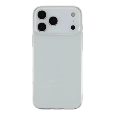 UNITHIN voor iPhone 17 Pro hoesje Ultra Dun 0,7 mm Transparant TPU Anti-drop Telefoonhoes Grote Lensopening