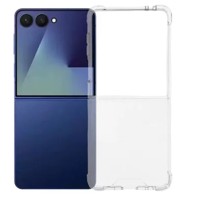 For Samsung Galaxy Z Flip8 / Z Flip7 5G Phone Case TPU + Acrylic 1.5mm Shockproof Clear Back Cover