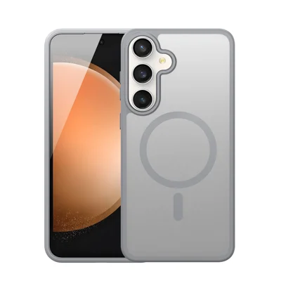 DUX DUCIS For Samsung Galaxy S25 FE Case  Yind Series PC+TPU Phone Cover Magnetic Case - Grey