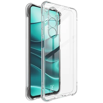 IMAK For Oppo A5 4G / 5G Case TPU Phone Cover Airbag Shockproof Protection - Transparent