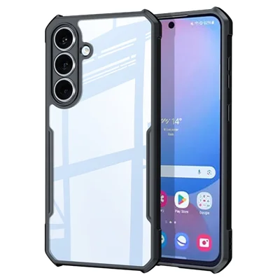 XUNDD til Samsung Galaxy S25 FE Case Faldsikker TPU + Acryl Clear Back Telefonbeskyttelse