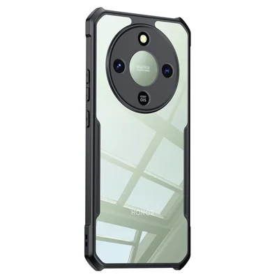 XUNDD voor Honor X70 5G / X9d 5G hoesje Stootvrij TPU + Acryl Transparant achterkant telefoonhoesje