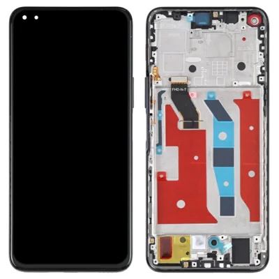 For Honor X20 / 50 Lite Grade C LCD Screen and Digitizer Assembly + Frame (Without Logo) - Black