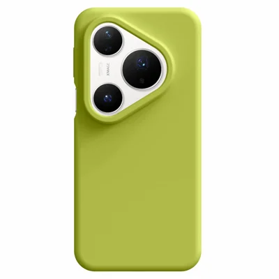 Folia na Huawei Pura 80 Pro / 80 Pro+ z miękkiego silikonu ciekłego + pokrywa z PC, przyjazna dla skóry - Zielony