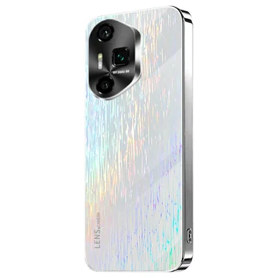 For Honor 300 Ultra Colorful Phone Case Ultra Slim Dropproof Hard PC Back Cover - White