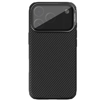 NILLKIN Camshield Prop Series for iPhone 18 Pro / 17 Pro Case Clear Black Lens Lid PC TPU Phone Back Cover