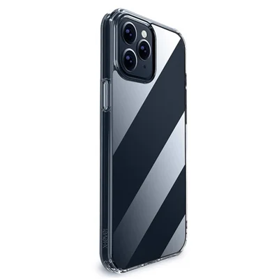 X-LEVEL For iPhone 13 Pro Max Clear Case PC + TPU Shockproof Phone Back Cover