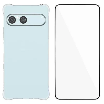 Obudowa do Sony Xperia 10 VII WANLONFENG Seria WL, pokrowiec TPU 2,0 mm z folią hartowaną – przezroczysty