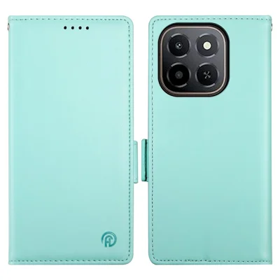 For Honor X6c 4G / X5b / X5b Plus Stand Case PU Leather Wallet Phone Cover - Mint Green