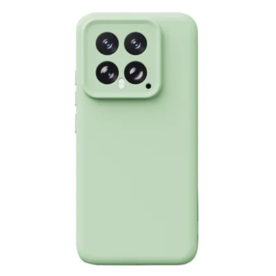 YCADEN For Xiaomi 14 Magnetic Case Precise Cutouts TPU Phone Back Cover - Grass Green