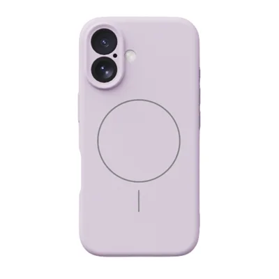YCADEN til iPhone 16 Plus Case kompatibel med MagSafe Præcise udsparinger TPU telefonbagdæksel - Morandi lilla
