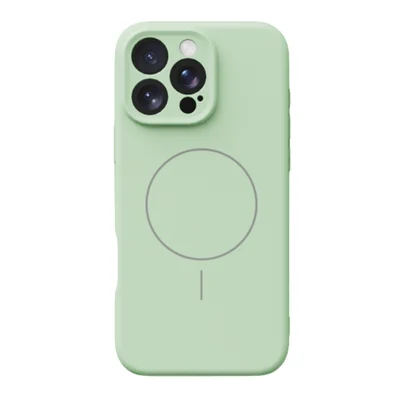YCADEN til iPhone 16 Pro Case, kompatibel med MagSafe, præcise udsparinger, TPU telefon bagdæksel - græs grøn