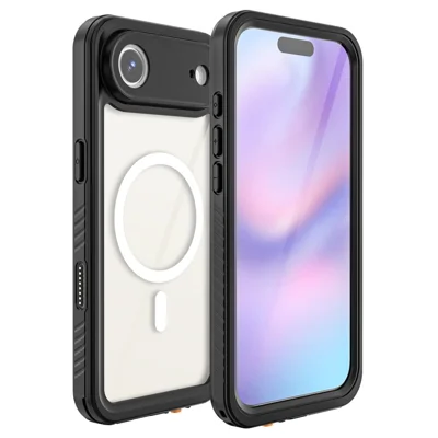 REDPEPPER FS / FM Series For iPhone Air Clear Case Compatible with MagSafe PC TPU PET IP68 Waterproof Phone Cover