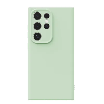 YCADEN til Samsung Galaxy S24 Ultra Case Præcise udsparinger TPU telefon bagdæksel - Græs grøn