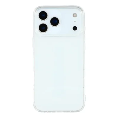 For iPhone 17 Pro Max Case Airbag Protection TPU Clear Phone Back Cover Large Lens Cutout