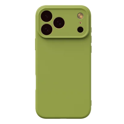 YCADEN til iPhone 17 Pro Case Præcise udsparinger TPU telefon bagdæksel - Bønne grøn