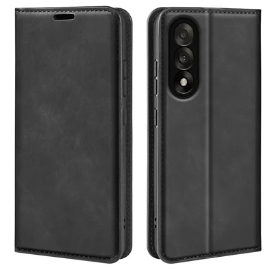 For OnePlus Nord 5 5G Case Skin Touch Leather Wallet Phone Cover -  Black