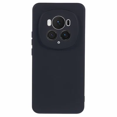 AMORUS For Honor Magic6 Pro 5G Case Precise Cutouts TPU Fiber Lining Shockproof Phone Cover - Black