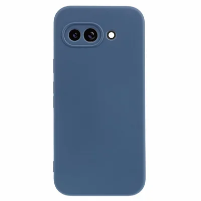 AMORUS For Google Pixel 9a Case Precise Cutouts TPU Fiber Lining Shockproof Phone Cover - Lavender Grey